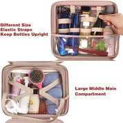 Samira | Versatile hanging toiletry bag with multiple compartments