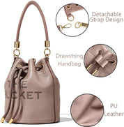 Ellie | Chic Bucket Bag with Drawstring