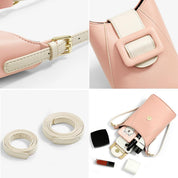 Aubrey | Chic Bucket Bag with Bold Buckle Design