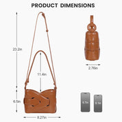 Whitney | Chic Crossbody Bucket Bag
