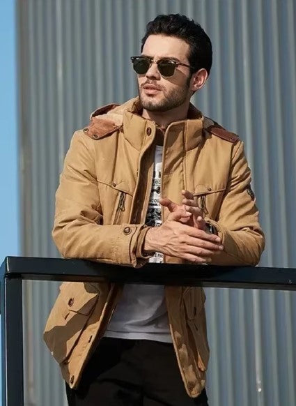 Mike | Cozy Hooded Winter Jacket for Men