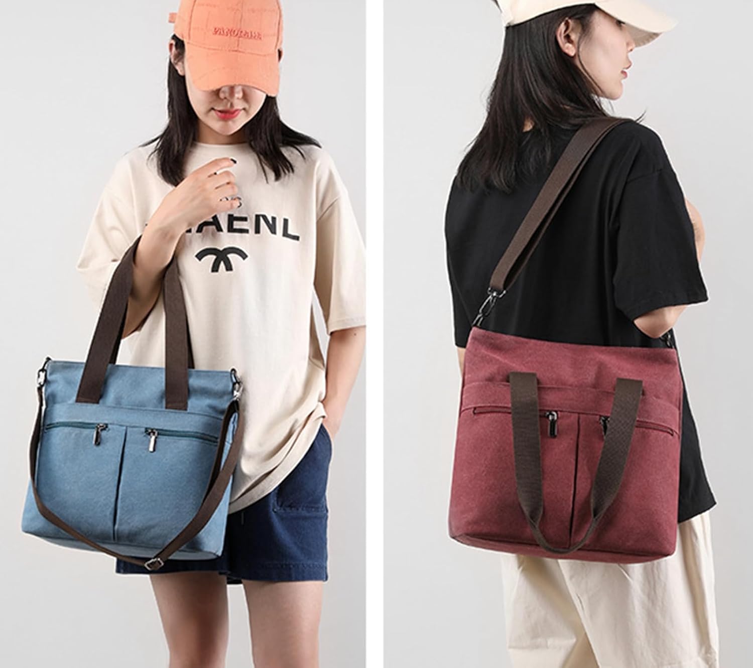 Dahlia | Casual Tote Bag with Functional Compartments