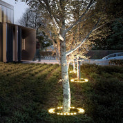 Elegant Outdoor Tree Spotlights - Warm White LED Garden Lights for Landscape Lighting-4