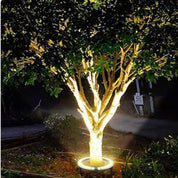 Elegant Outdoor Tree Spotlights - Warm White LED Garden Lights for Landscape Lighting-6