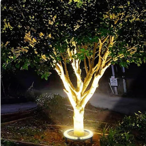 Elegant Outdoor Tree Spotlights - Warm White LED Garden Lights for Landscape Lighting-6