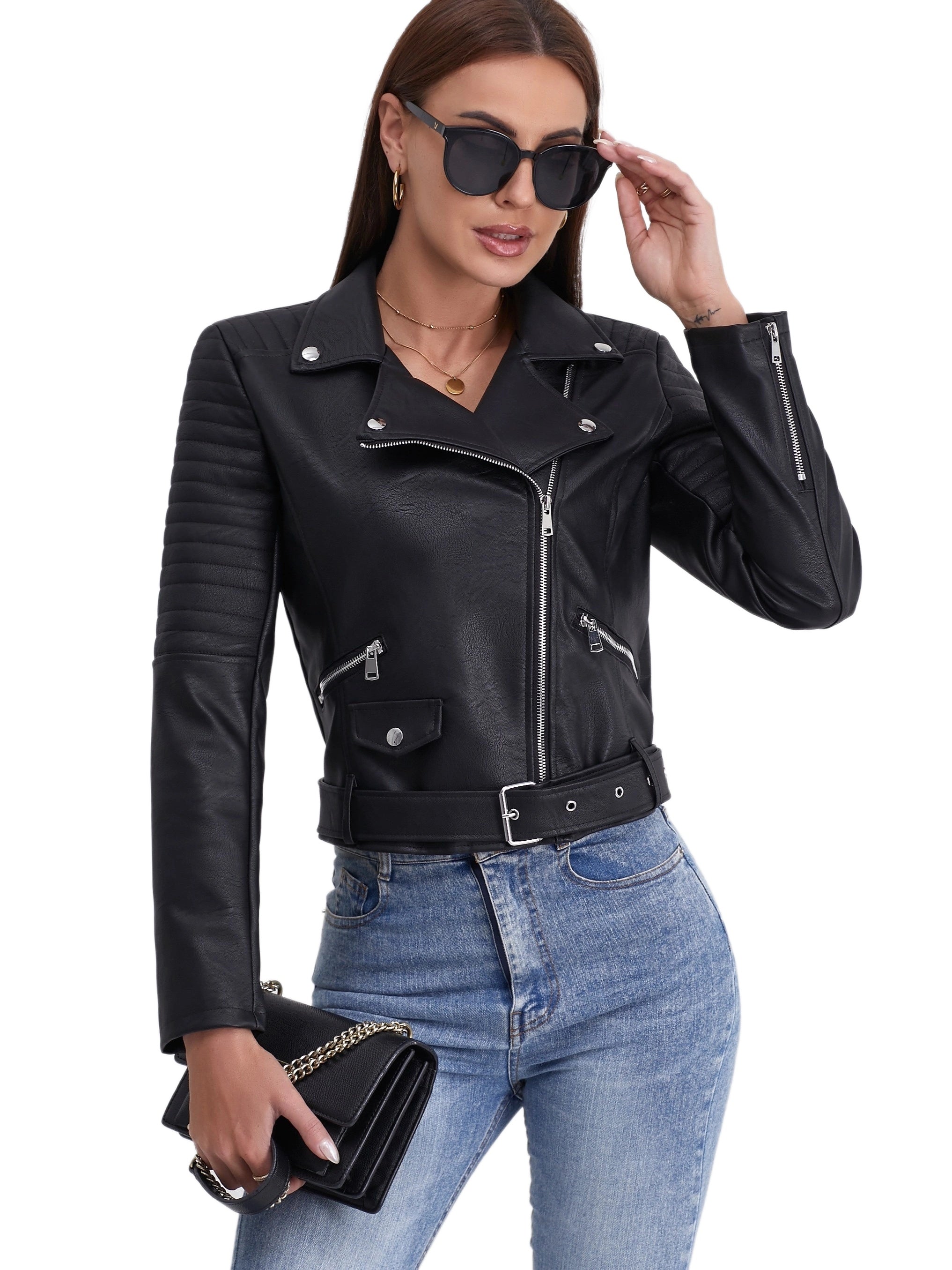 Olivia | Trendy & Chic Biker Jacket