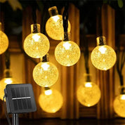Solar-Powered Outdoor String Lights – Enchanting Festoon Fairy Lights for Terrace and Balcony, Weather Resistant LED Garland-1