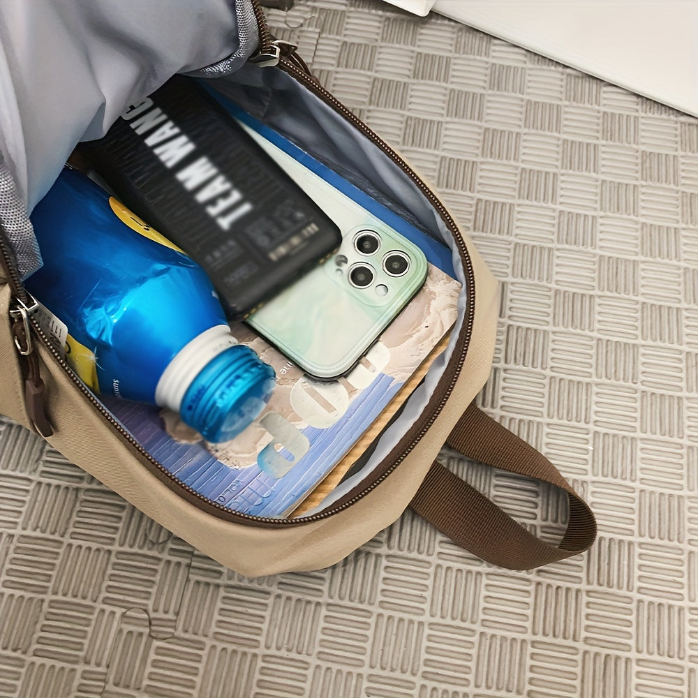Eveleen | Compact Crossbody Nylon Sling Bag