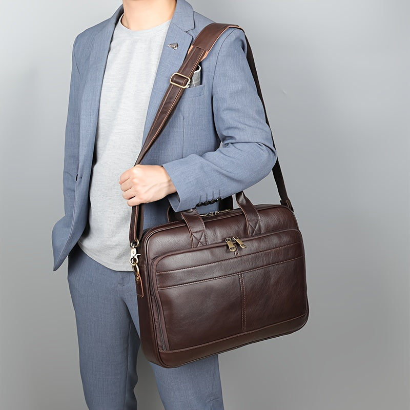 Emanuel | Spacious Crossbody Laptop Messenger Handbag