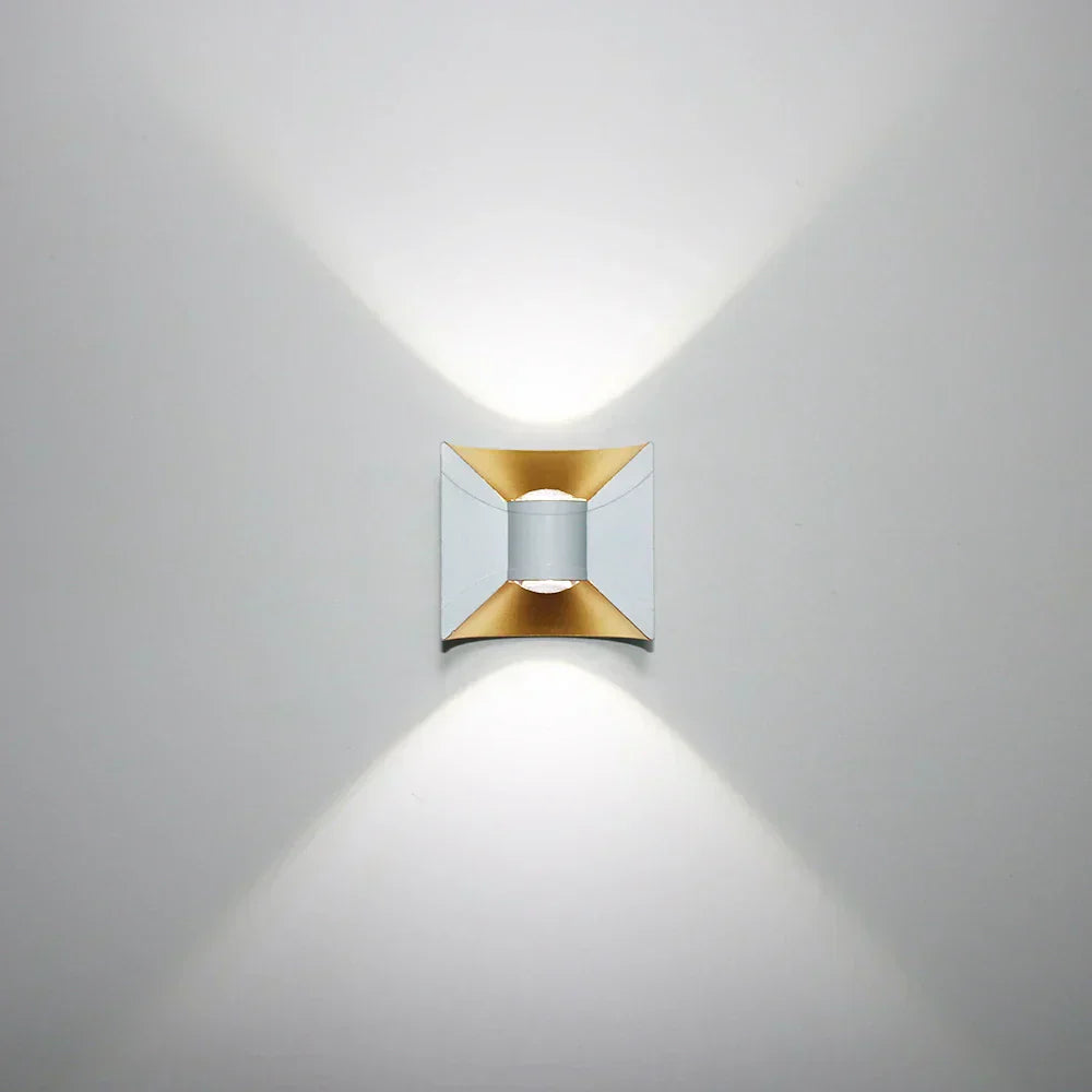Modern Outdoor Wall Lamp - Energy Efficient LED Exterior Wall Light, Weather Resistant-1