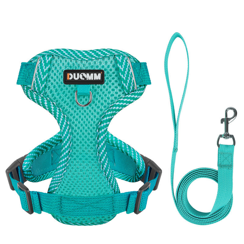 Reflecting harness and belt set for small dogs - Airflex