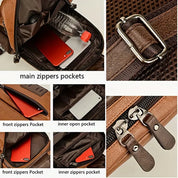 Henry | Stylish Multi-Compartment Sling Bag for Daily and Travel Use
