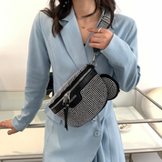 Emily | Stylish Rhinestone Crossbody and Waist Bag for Trendy Outfits