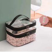 Maddie | Spacious Travel Essentials Organizer with Multiple Pockets and Compartments