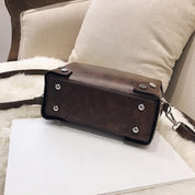 Skylar | Vintage Compact Handbag with Crossbody Strap