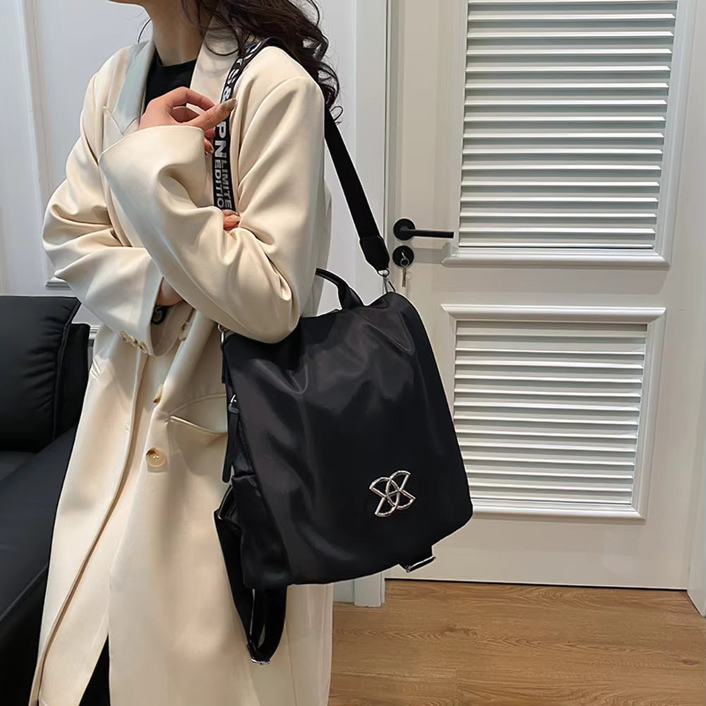 Olivia | Stylish Convertible Nylon Backpack for Everyday Use