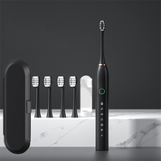 Variant image for X2 black with 4 brush heads [new model] + travel box + stand