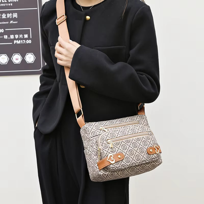 Dahlia | Trendy Crossbody Bag with Compact Multi-Pocket Design