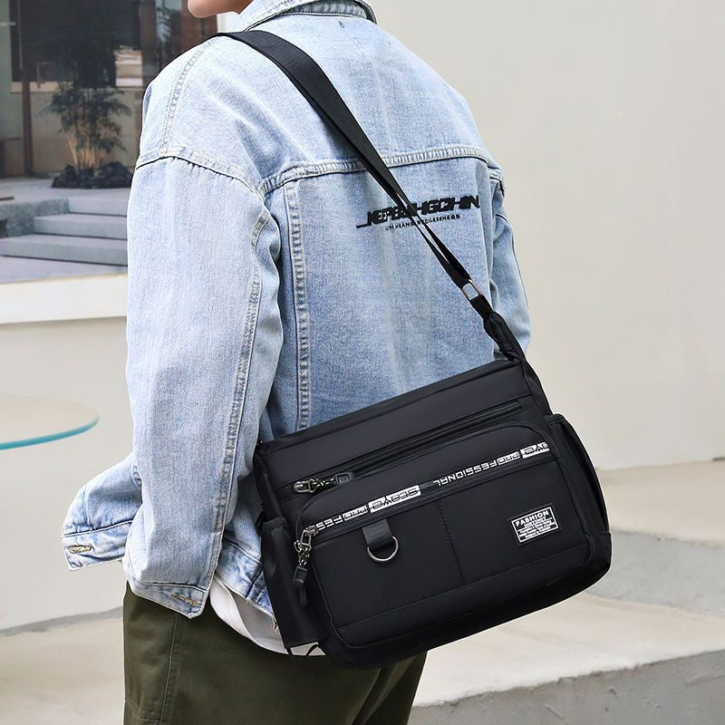 Carl | Functional Multi-Zip Crossbody Bag