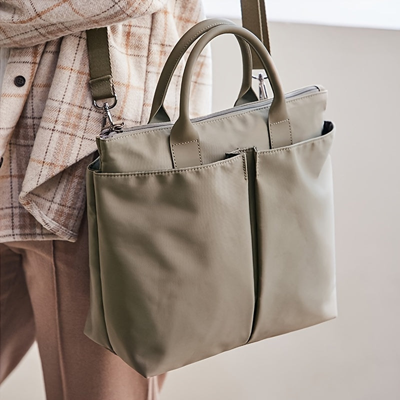EdgeGuard | Shockproof Laptop Briefcase with Trolley Strap