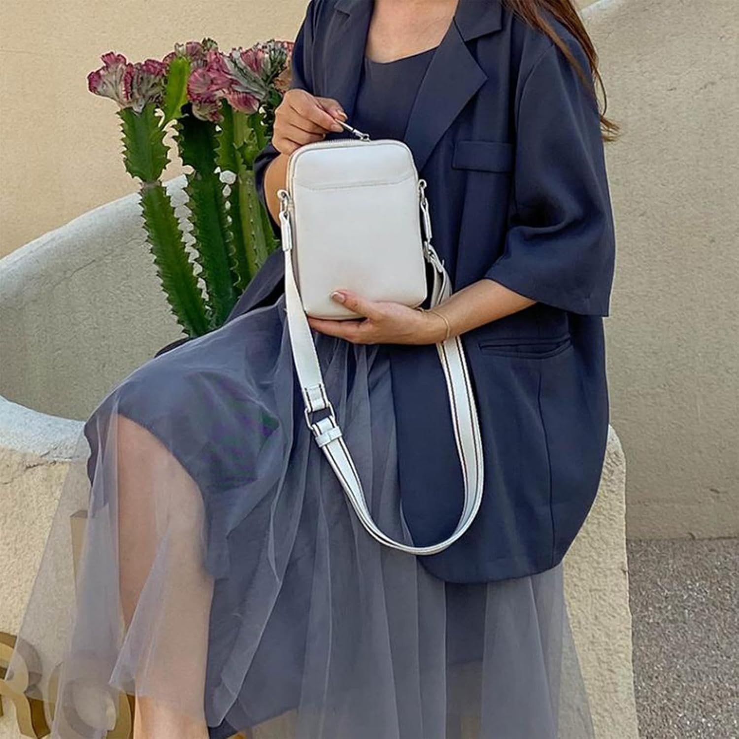 Kristine| Chic Compact Crossbody Bag
