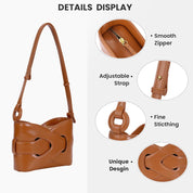 Whitney | Chic Crossbody Bucket Bag