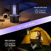 Electric Insect Killer - Electric insect lamp for the home, campsite or garden
