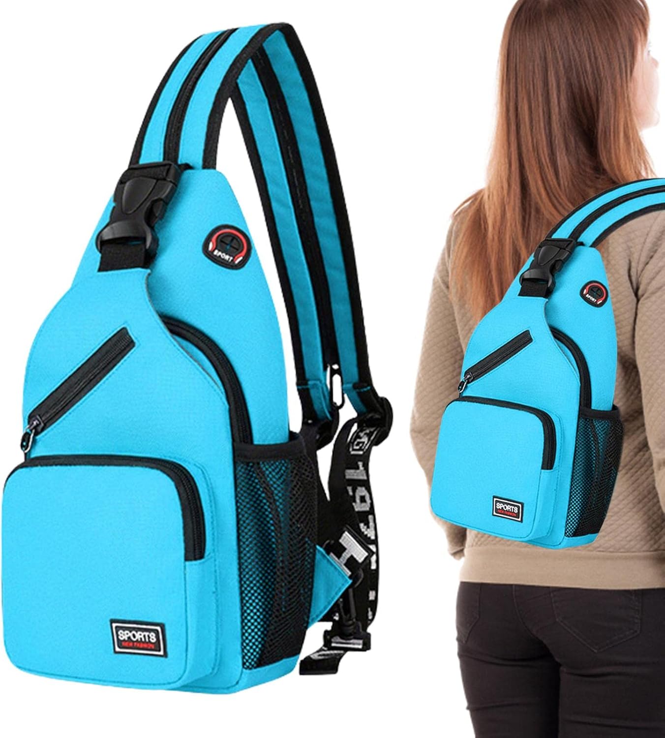 Jessie | Multipurpose Sports Sling Bag with Comfortable Fit