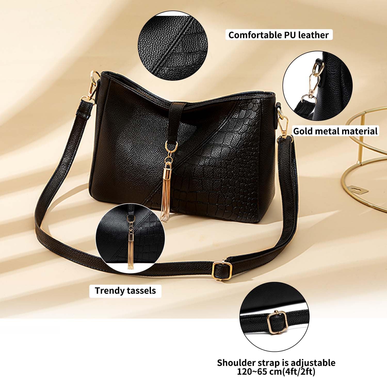 Kourtney | Stylish Handbag with Multiple Compartments