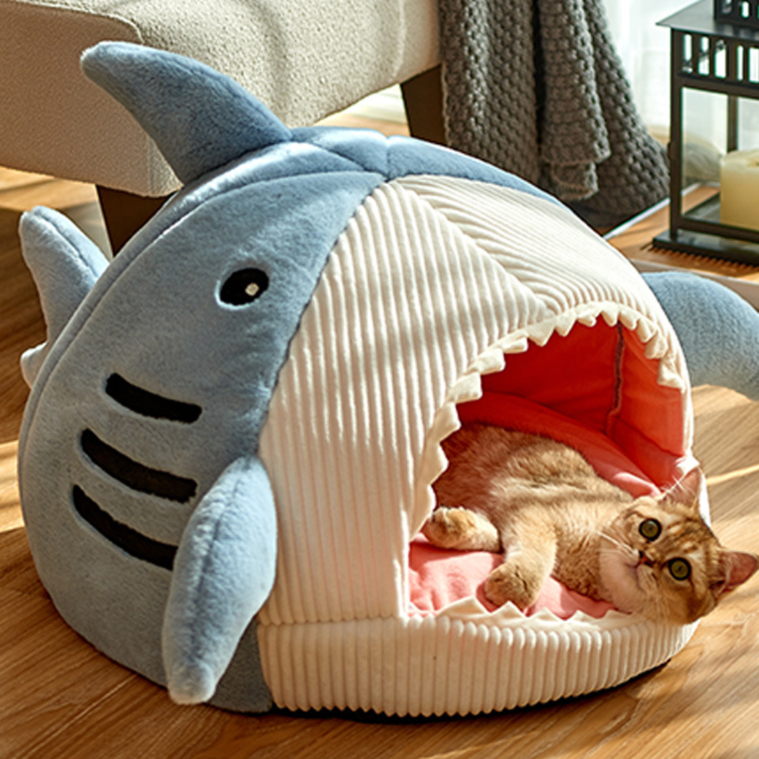 Portable cat cave with warm cushion - Cozycave