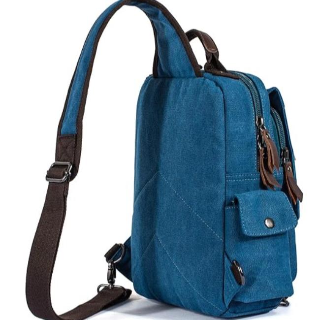 Joshua | Large Compact Everyday Crossbody Sling Bag with Multiple Pockets