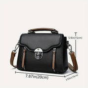 Erin | Classic Crossbody Bag with Secure Lock Detail