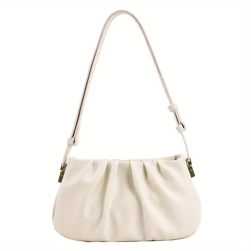 Holly | Stylish Ruched Handbag with Adjustable Handle