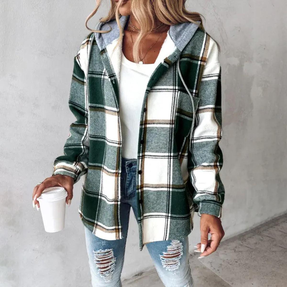 EMILY | Checked Autumn Jacket for Women