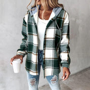 EMILY | Checked Autumn Jacket for Women