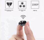 GuardianEye | Mini WiFi Security Camera with Night Vision