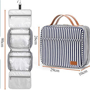 Kamari | Stylish striped travel-friendly cosmetic bags