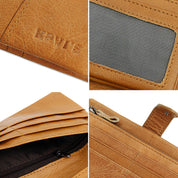 Berkley | RFID-Safe Vintage Leather Travel Wallet