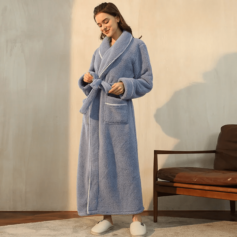 Dean | Unisex Warm & Fluffy Fleece Robe