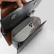 Michaela | Modern Geometric Handbag with Dual Carrying Options