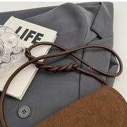 Elsa | Mini Crossbody Bag with Braided Strap Accent