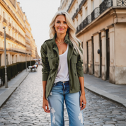 Women's zipper casual jacket | Stylish-2