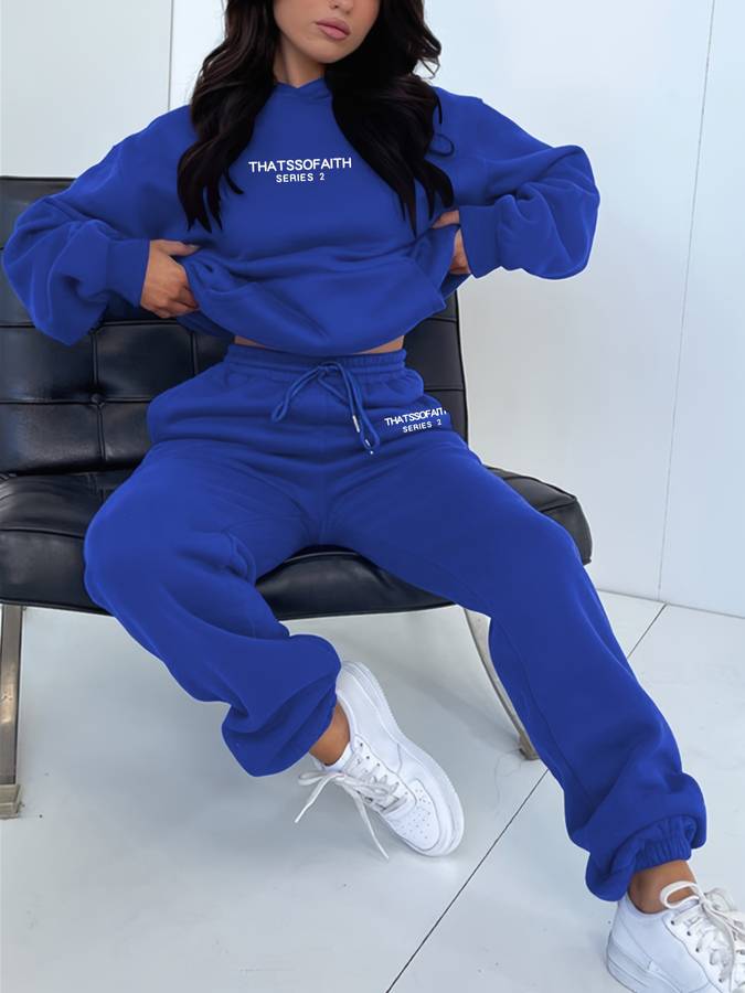 Ella | Cozy Sweatshirt & Jogger Set for Women