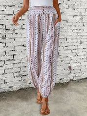 Brielle | High-Waist Printed Pants