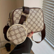 Bianca | Trendy Crossbody Bag Set with Matching Pouch