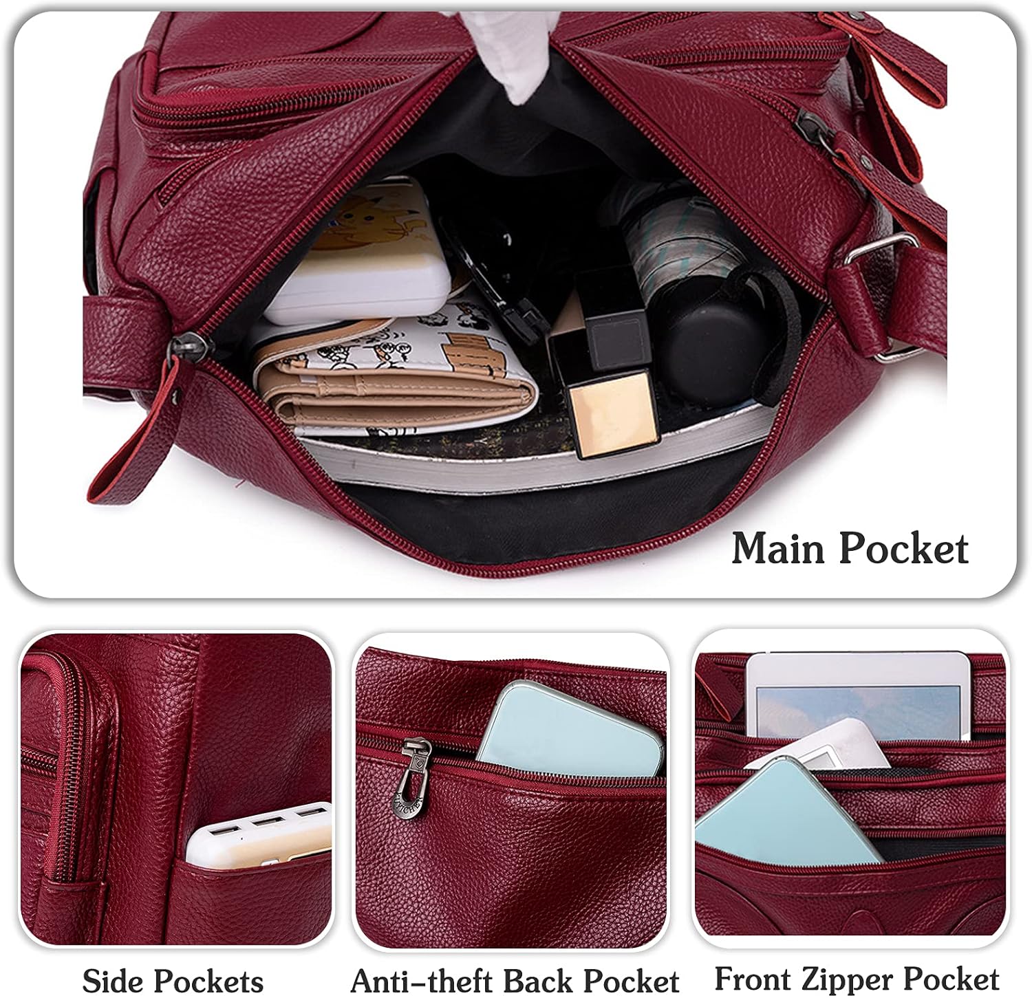 Janice | Crossbody Bag with Multiple Compartments