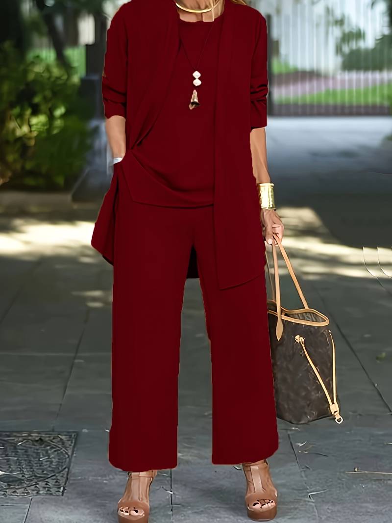 Eve | Trendy & Versatile Trio Set Outfit for Women