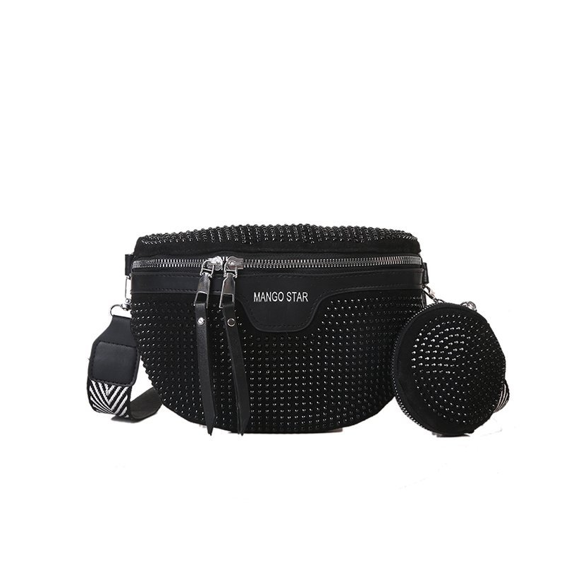 Emily | Stylish Rhinestone Crossbody and Waist Bag for Trendy Outfits