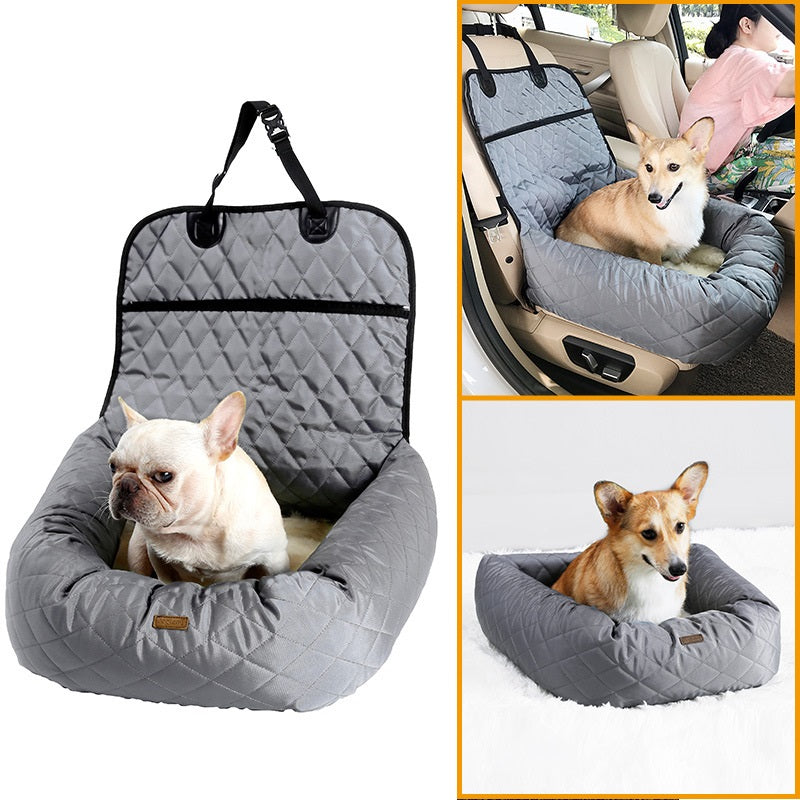 Versatile dog basket car seat - Saferide