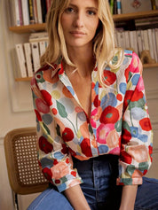 Kataleya | Comfortable Floral Blouse
